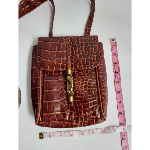 Ellen Tracy Handbags - Linda Allard Ellen Tracy croc bag